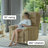 Modern Single Sofa Living Room Ergonomic Recliner