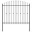 Powder-Coated Steel Fence Panels Included-124587419
