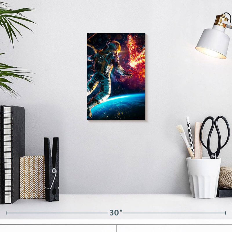 Kelan Astronaut Walk Fantasy, 12" H x 8" W