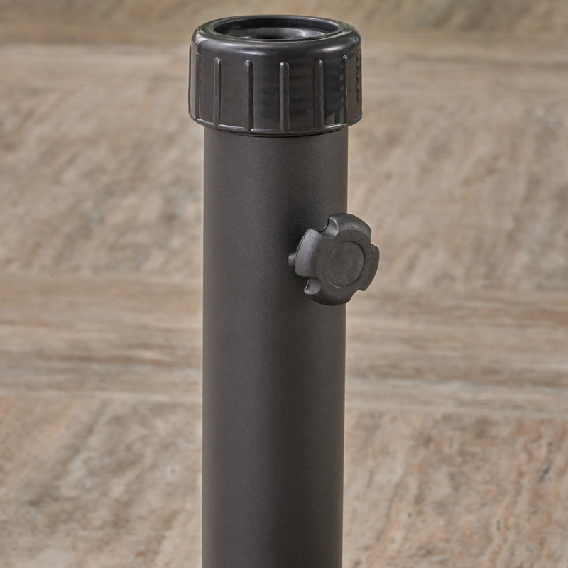 Heavy-Duty Concrete Umbrella Base, 55 Lbs, Brown, 19.95 In. Product Dimensions X 15.04 H Strong Depth & Width,, Brown
