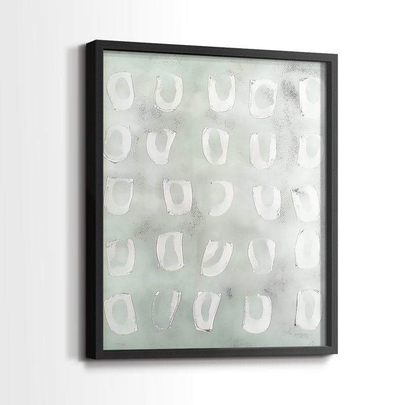 "ABSTRACT Series DCCLxxv" par J Paul, Noir, noir, noir, noir, H 11 po x l 9 po