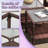 Outdoor Patio Furniture Set, 6 Piece Rattan Patio Sofa Set, Lounge Chairs With Ottomans, Coffee Table, Patio Couch Set-1560038864-1560038866