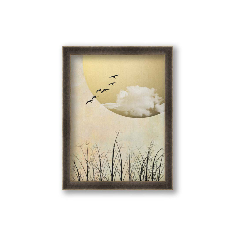 Almost Home par Hal Halli. Impression sur papier - Montée et encadrée, H 34 po x l 44 po