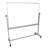 Freestanding Steel Reversible Magnetic Large - 6' - 8' Whiteboard