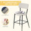 Ensemble de 6 tabourets de bar en tissu Modern Teddy-104561124-115118685