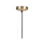 Bruggeman 1 - Light Brass Teardrop Pendant