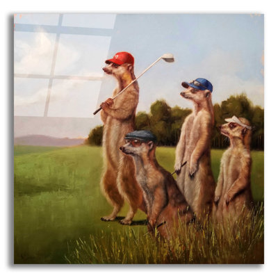 «Men Day» par Lucia Heffernan, art mural en verre acrylique