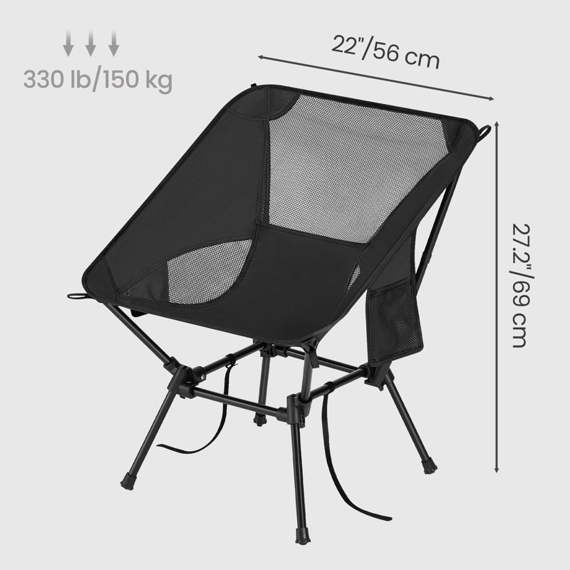 Camping Bench, Black