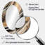 Miroir mural ovale doré-314703895
