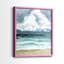 Impression encadrée South Beach Storm I-Premium - prête à être accrochée - aucun clou requis - aucun clou requis-1329971269-1329971272