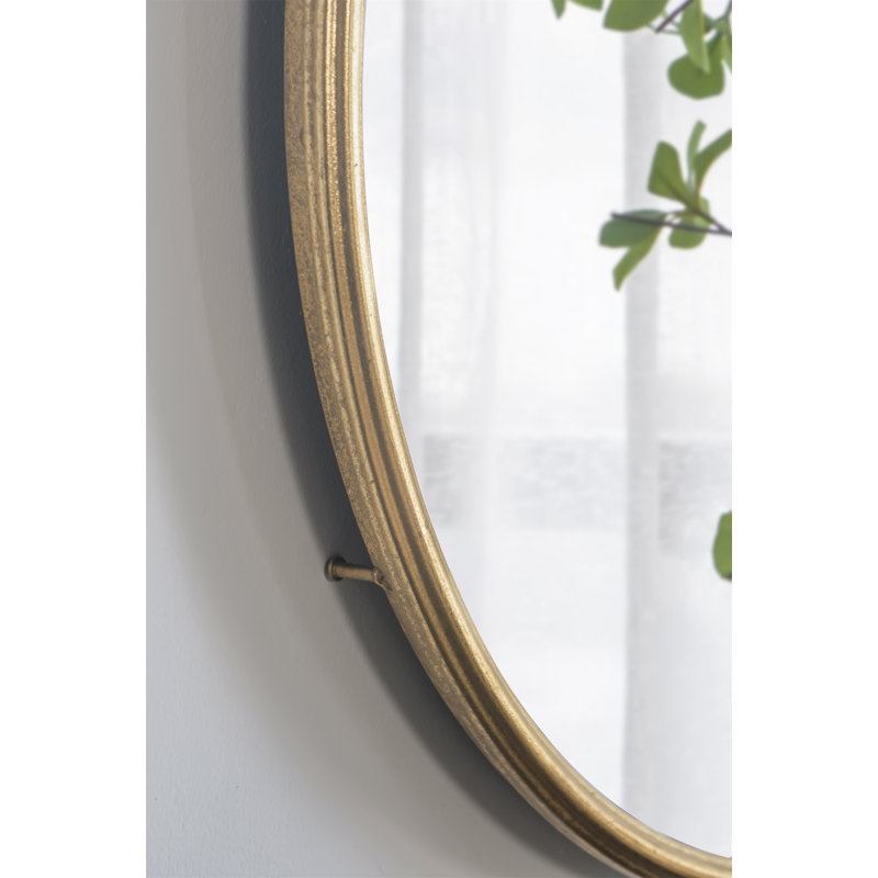 Miroir mural 26 "x 32" avec cadre en métal