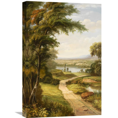 " Lakeside Stroll " by A. Weller