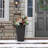 Tierra Verde 14" x 28" Sonata Rectangle Planter In Slate, Made from Rubber materials
