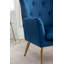 Fauteuil en velours capitonné 30,25 po Rily-1831789015