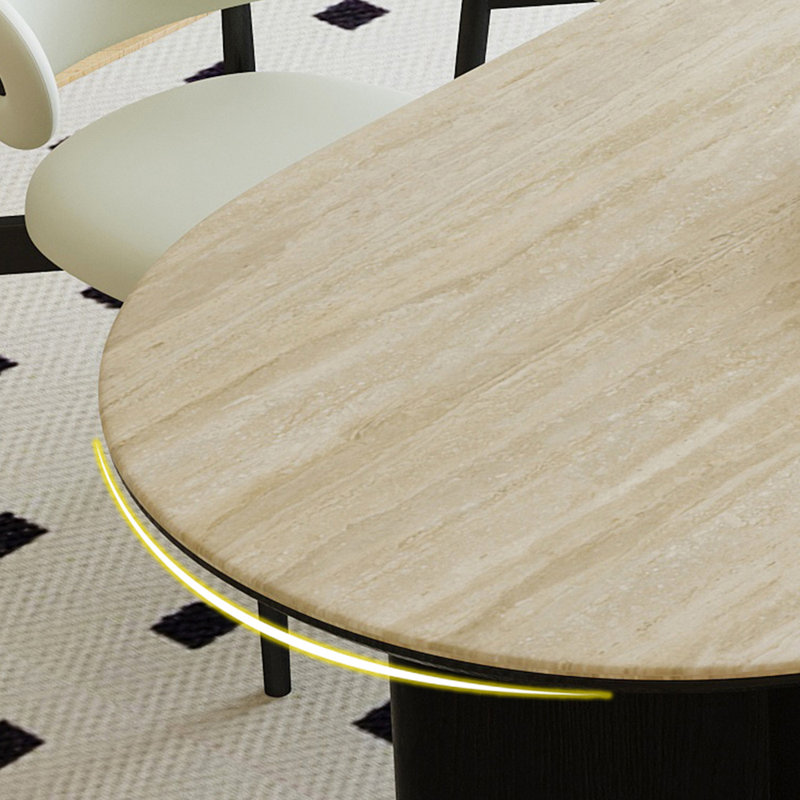 Table de salle à manger Modern, H 29,52 po x L 70,86 po x l 31,49 po