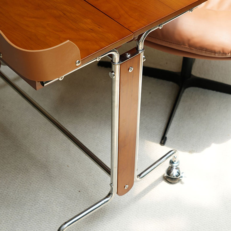 Bureau réglable de style italien, Brun