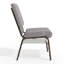 Chaise d'église en tissu 18,5 po Bernardston-22165229-22165230