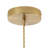 1-Dark brown glass iron dimmable pendant light