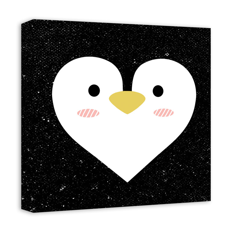 Art sur toile pingouin cardiaque Mahan