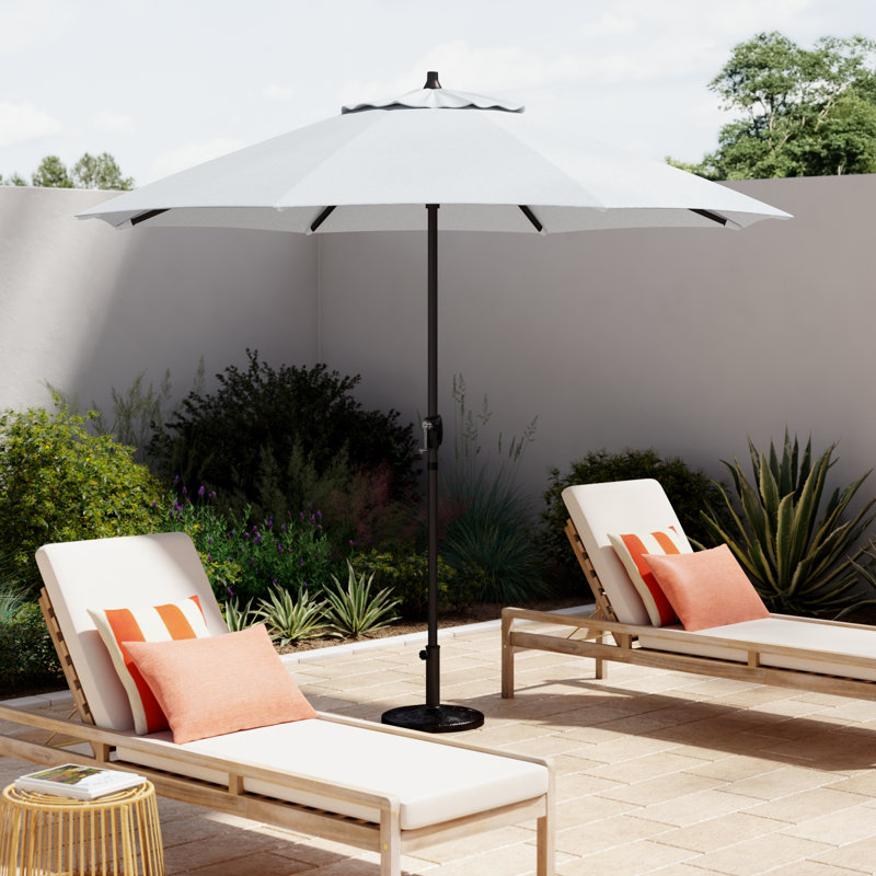 Mira 9' Market Sunbrella® Umbrella, Canvas Natural Sunbrella® Canvas