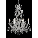 8 - Light Candle Style Empire Chandelier