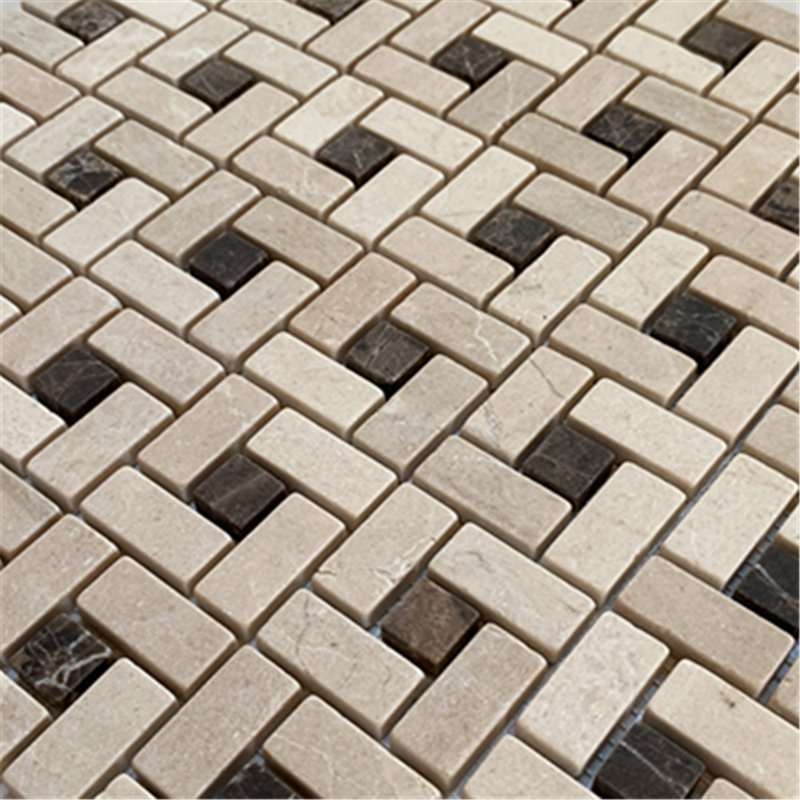 12" x 12" Marble Mosaic Wall & Floor Tile