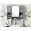 Armoire de rangement murale moderne 35 po x 28 po-1634295508