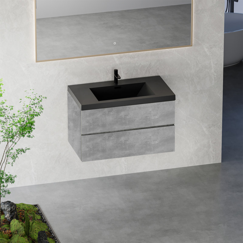 Meuble-lavabo flottant 36 po avec lavabo 36 po, 35"
