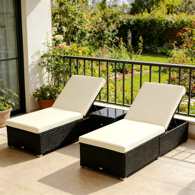 3-Piece Pool Furniture Set