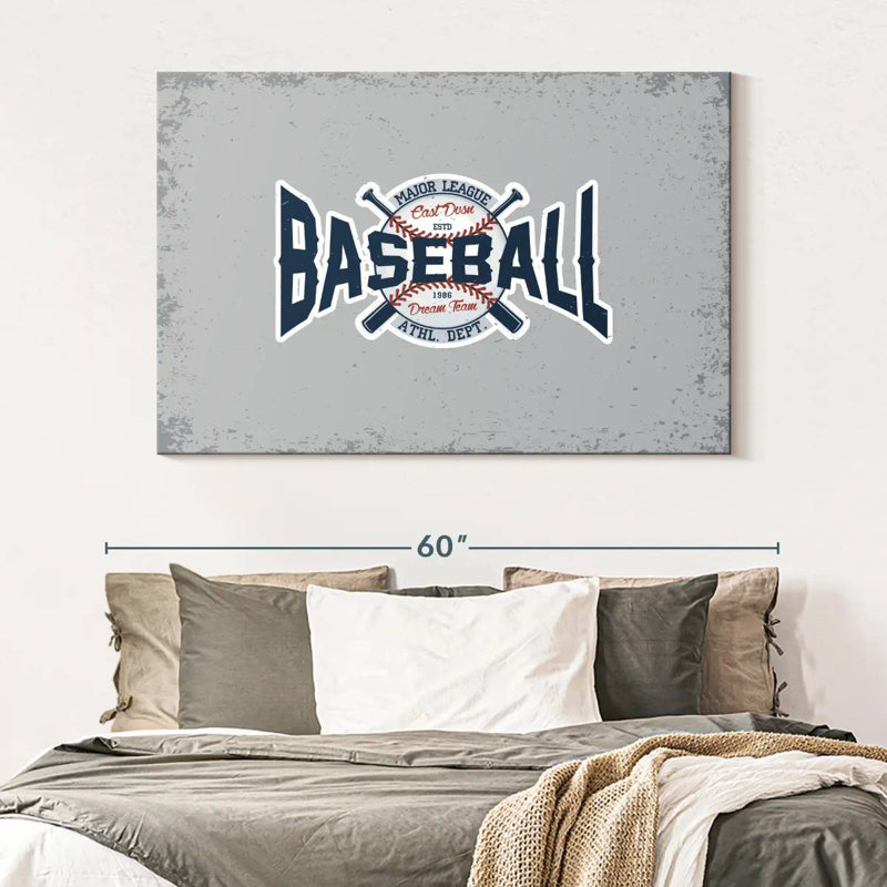 Baseball Khylige Major, H 34 po x l 51 po