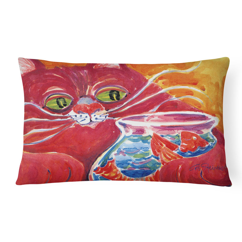 Outdoor Reversible Throw Pillow