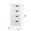 Armoire de salle de bain autoportante l 12 po x H 32 po x P 12 po Danilla