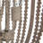 Draped Wood Bead Chandelier-45450634