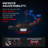 RESPAWN 110 Pro Ergonomic Gaming Chair with Footrest for Adults - Comfortable Office Gaming Recliner with Lumbar Support and Headrest, Racing Style Video Game Chairs for Computer Gamer-58824964