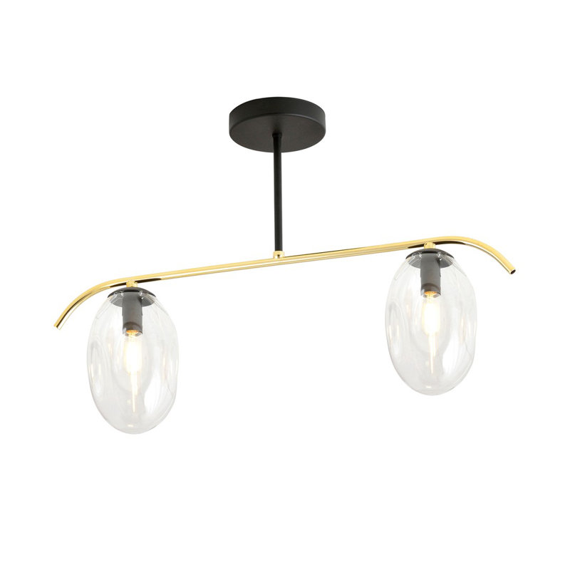 Linndale 2 - Light Kitchen Island Chandelier, Transparent