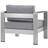 Shore 5 Piece Outdoor Patio Aluminum Sectional Sofa Set-23592982