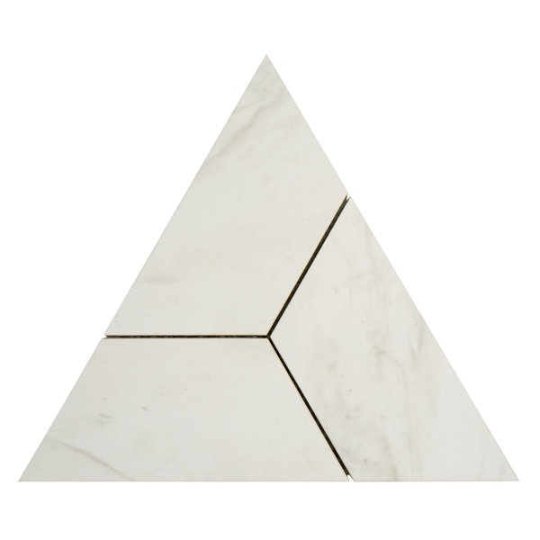 Calacatta 6.69"x11.69" Porcelain Mosaic Tile