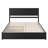  Ronan Wood Platform Bed with Footboard and Trundle-274046601-274046607