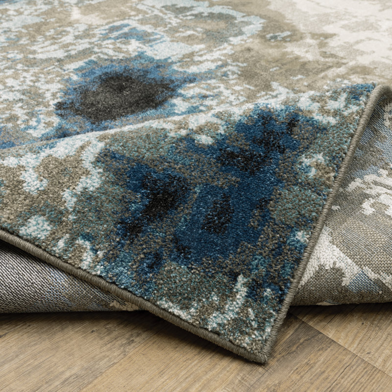 Abstract Indoor Rug, Runner 2'3" x 7'6"