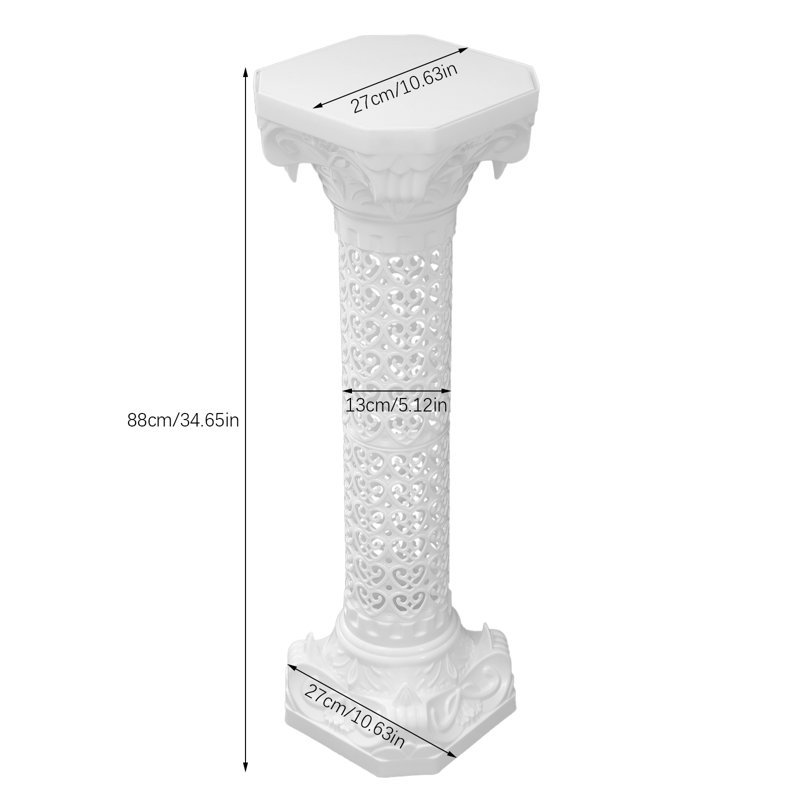 Ensemble de 4 colonnes élégantes pour mariage