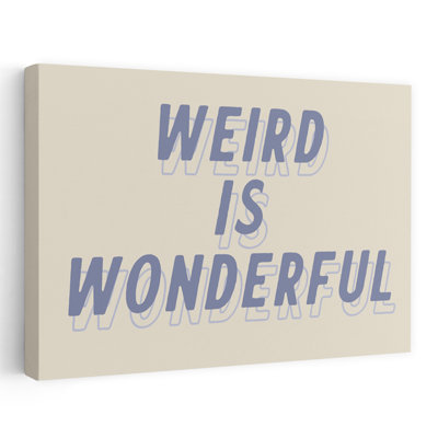 «Weird Is Wonderful Abstract», art contemporain