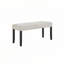 Banc rembourré