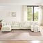 Modern Sectionals with Storage, Beige Foam Modular Sofa for Home-894230108