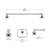 Heuraux 4 - Piece Bathroom Hardware Set
