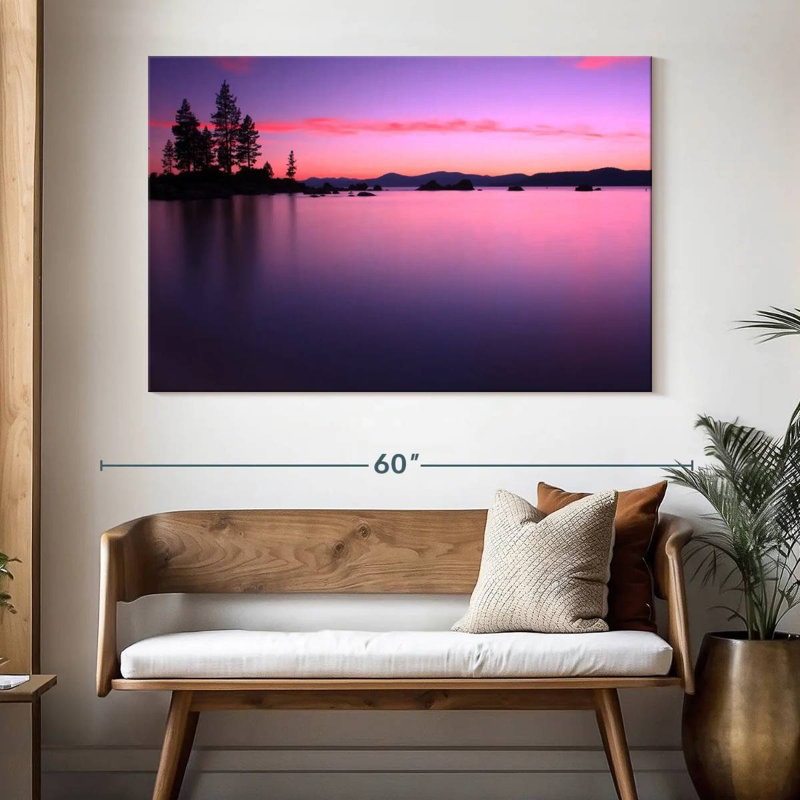 Alvord Dusky Lake Tahoe, H 34 po x l 51 po