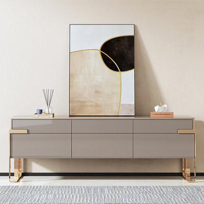 Meuble télé avec rangement italien minimaliste