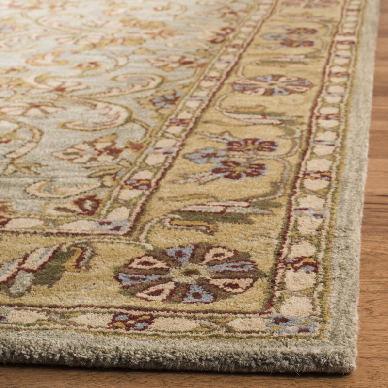 Tosca Hand Tufted Wool Oriental Rug, Rectangle 5' x 8'