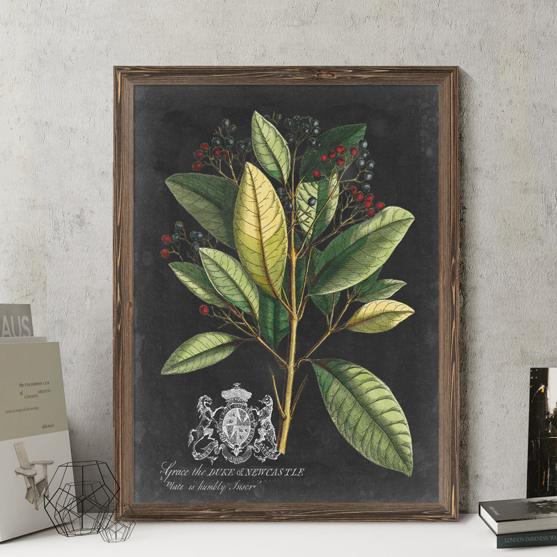 « royal feuillage iv » par paul cezanne-cadre photo, reproduction d’art, H 22 po x l 18po x P 1,25 po, Pas de tapis