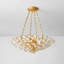 Vittoria 24" Seeded Glass Chandelier