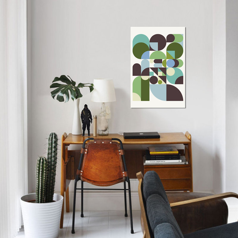 «Pebbles», impression sur toile, H 26 po x l 18 po x P 1,5 po, Pas de tapis, Toile tendue